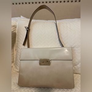 Vintage Prada tortoise shell clasp purse